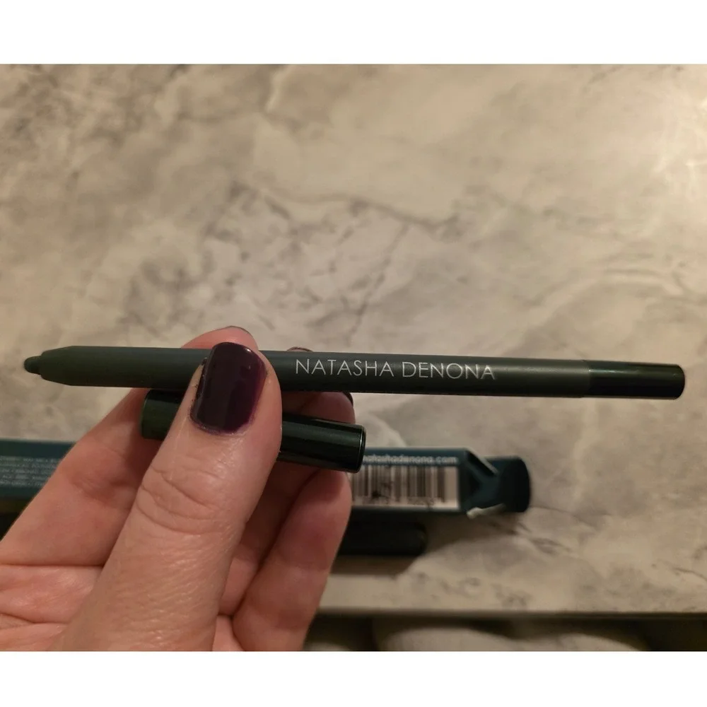 Natasha Denona Macro‎ Tech Eye Crayon Eyeliner Willow Teal Green Matte NIB